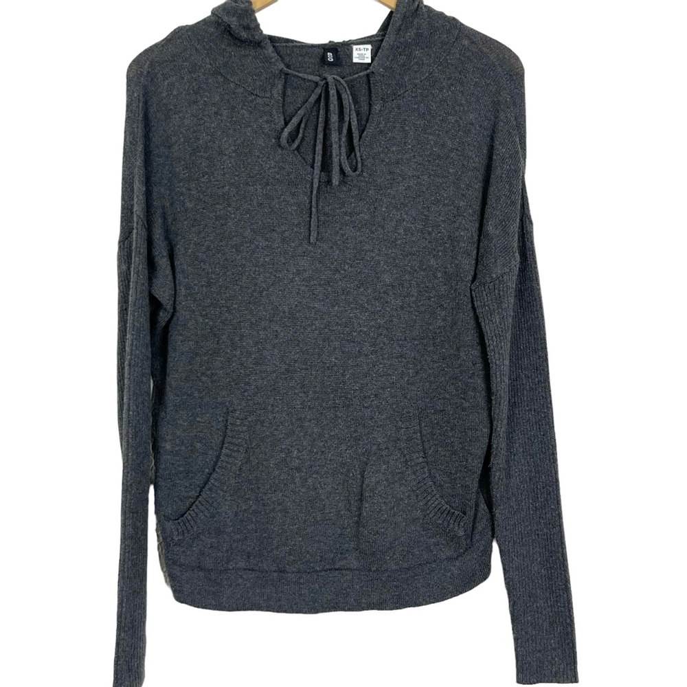 Urban Outfitters BDG Hoodie Ribbed Sleeves Pullover Sweater - Picture 1 of 8